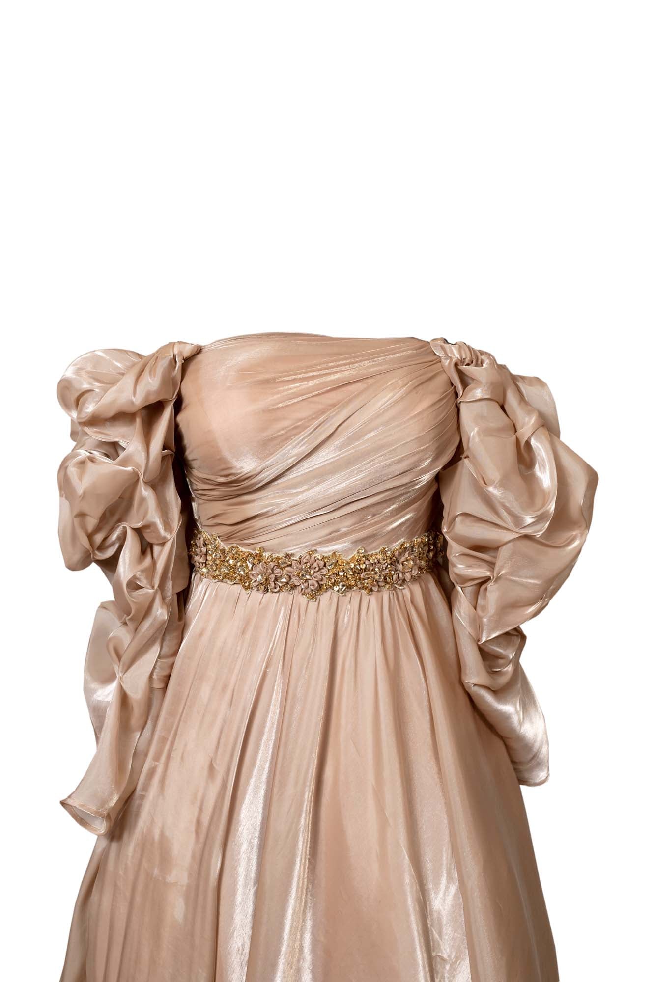 Aurora Draped Gown
