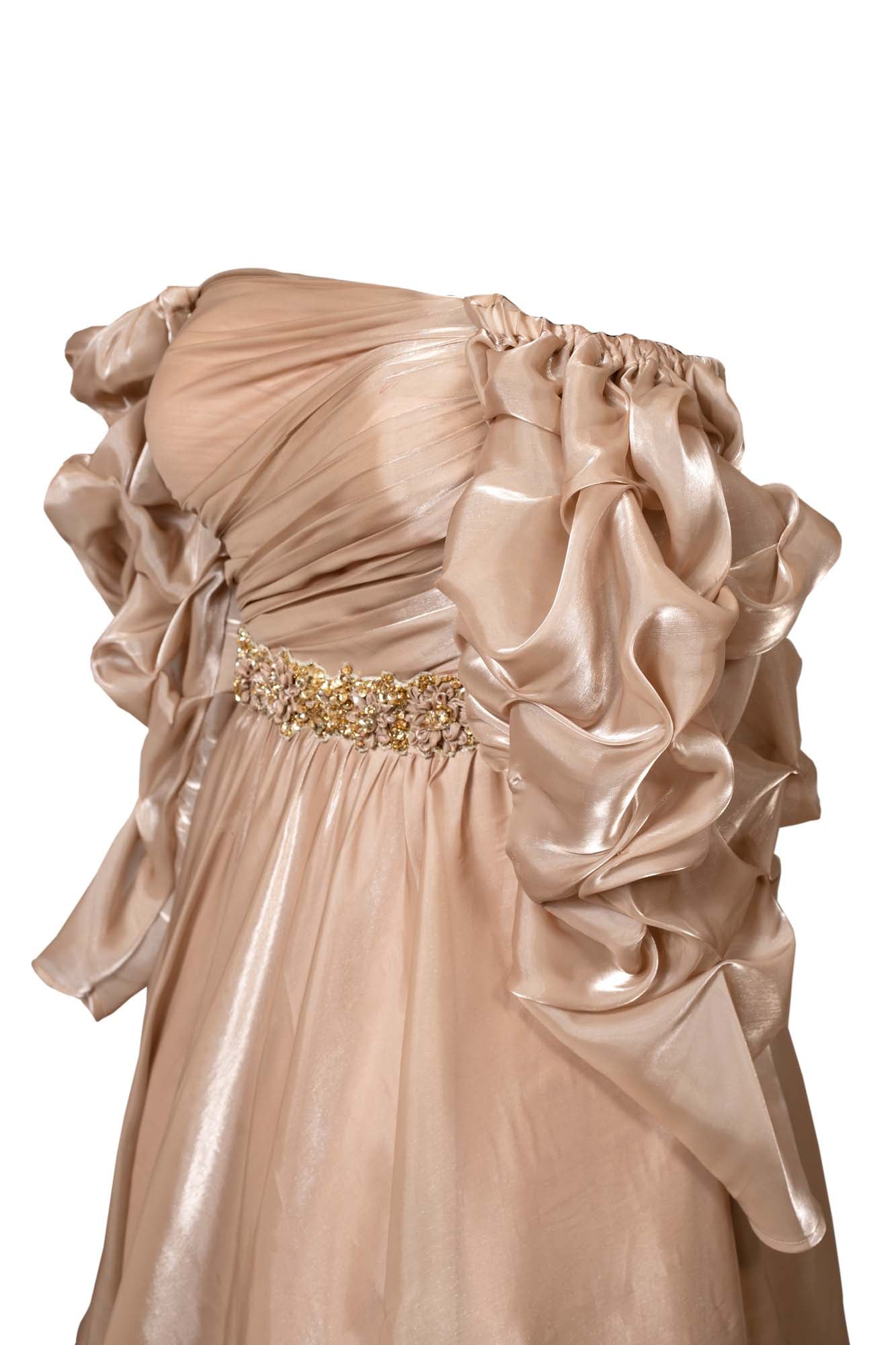 Aurora Draped Gown