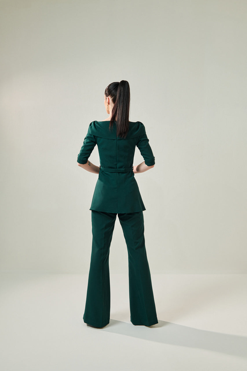 Moss green co-ord set