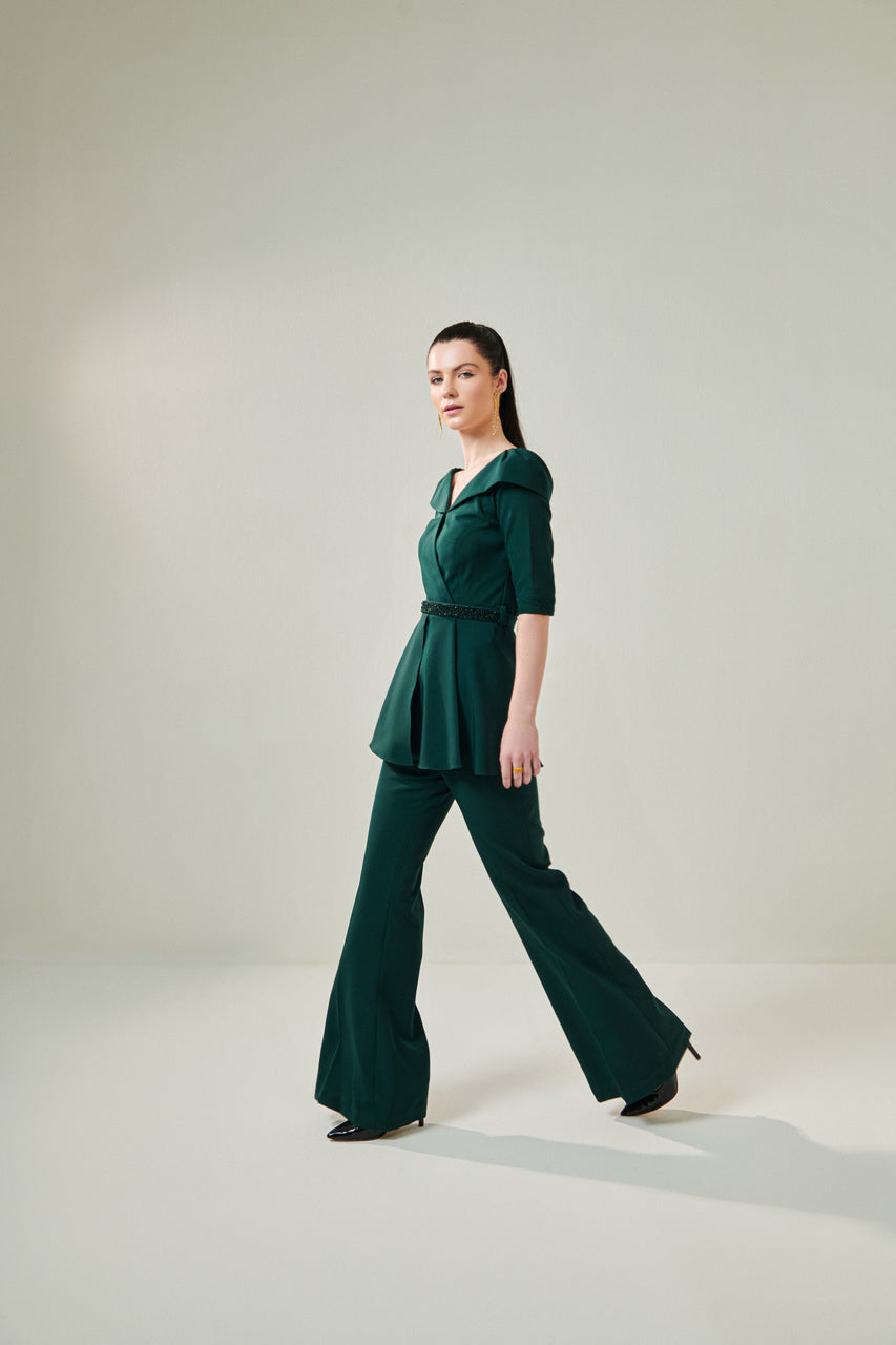 Moss green co-ord set