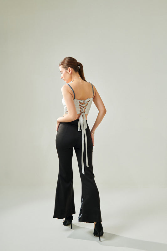 Silverbee corset and pants set