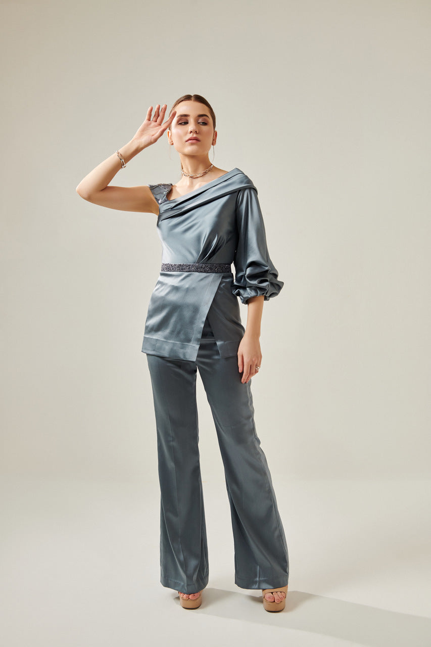 Slate grey co ord set