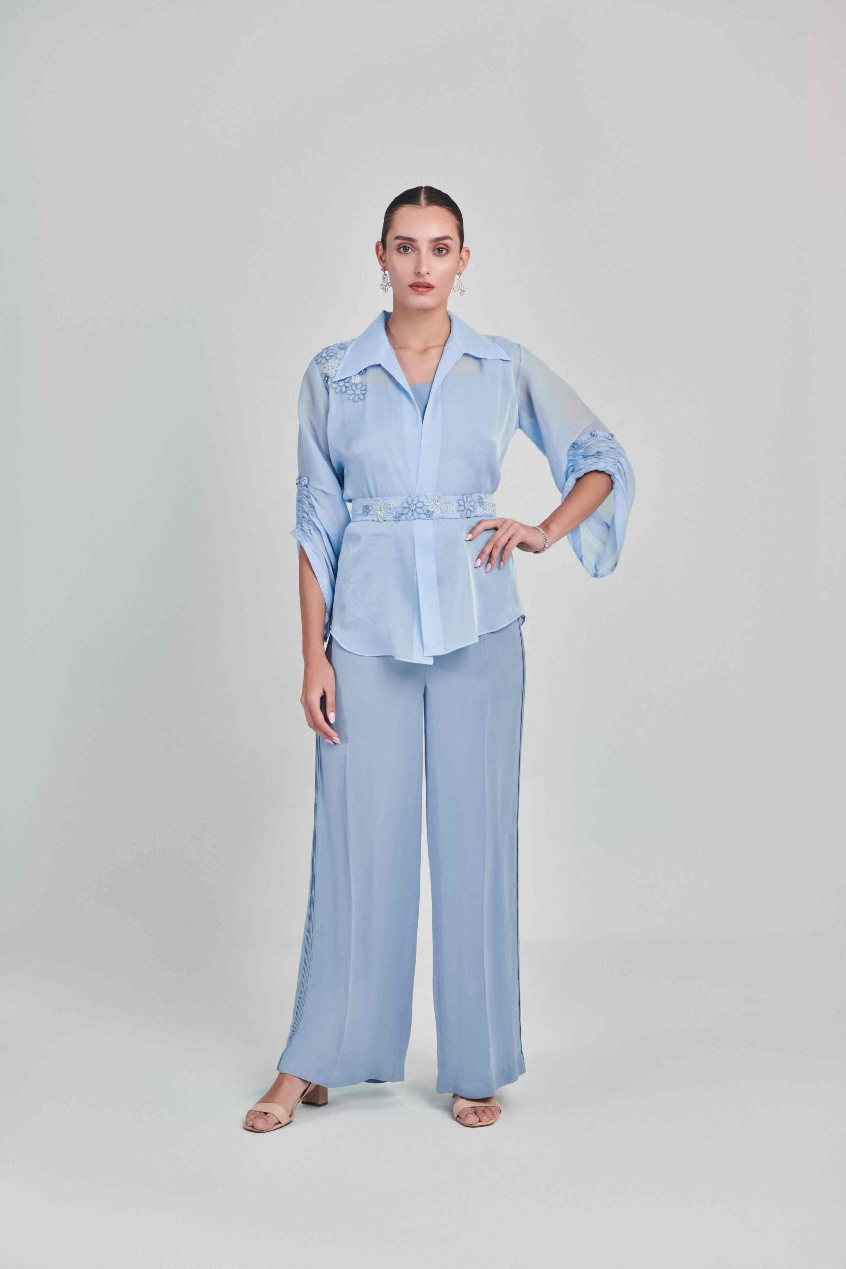 SOFT BLUE CO ORD SET