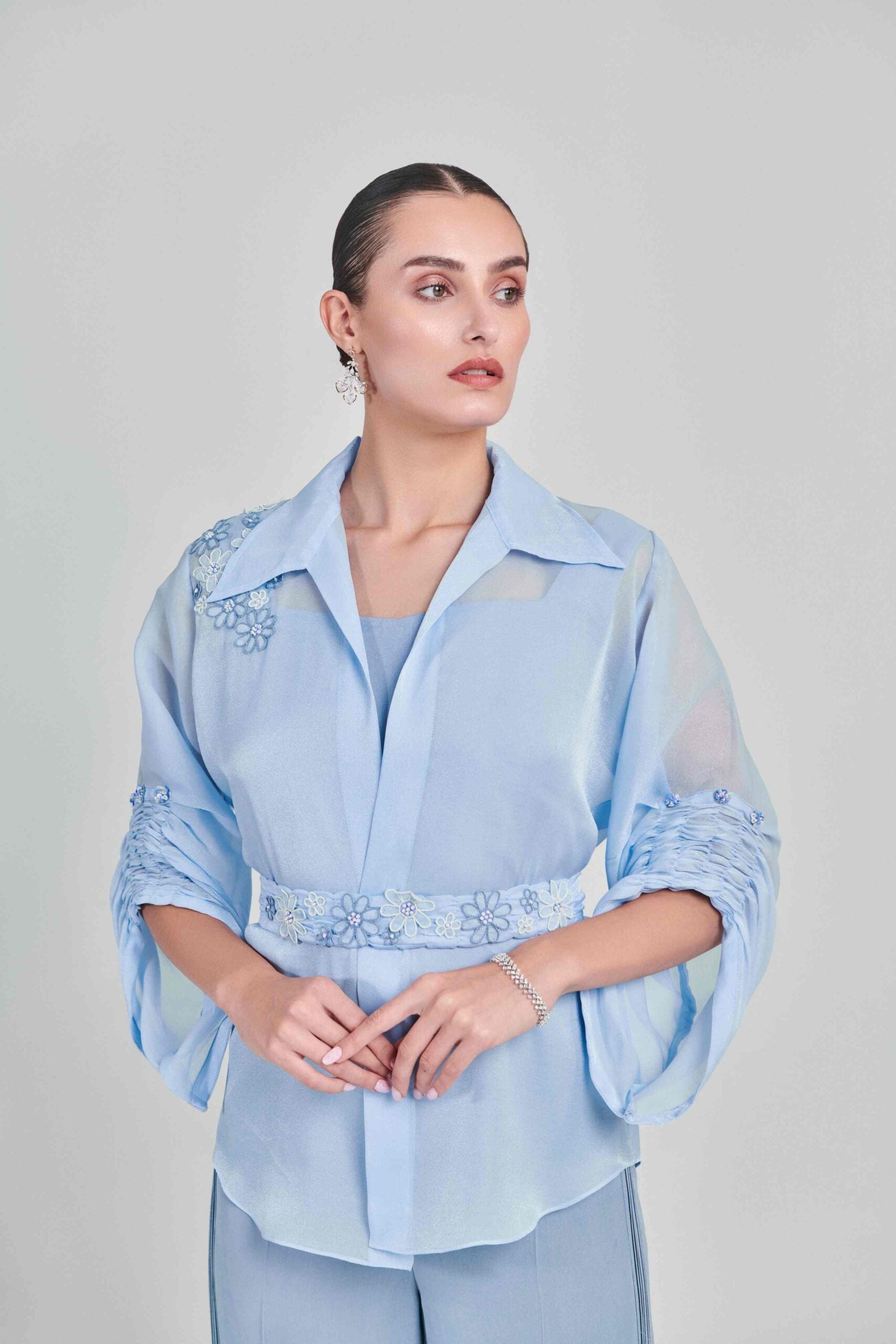 SOFT BLUE CO ORD SET