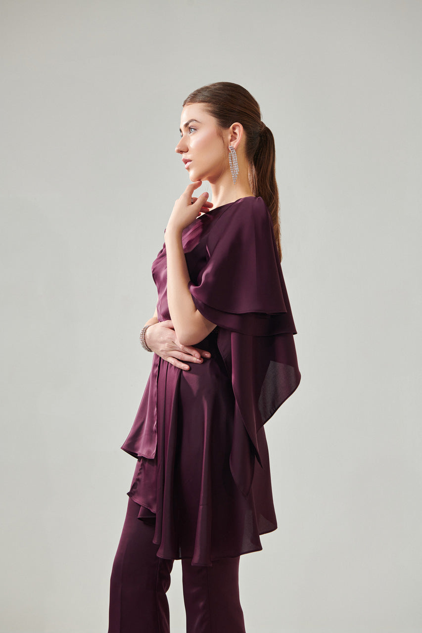 wine waterfall  co ord set