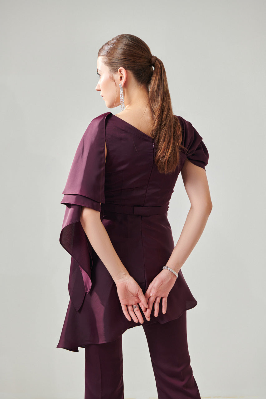 wine waterfall  co ord set