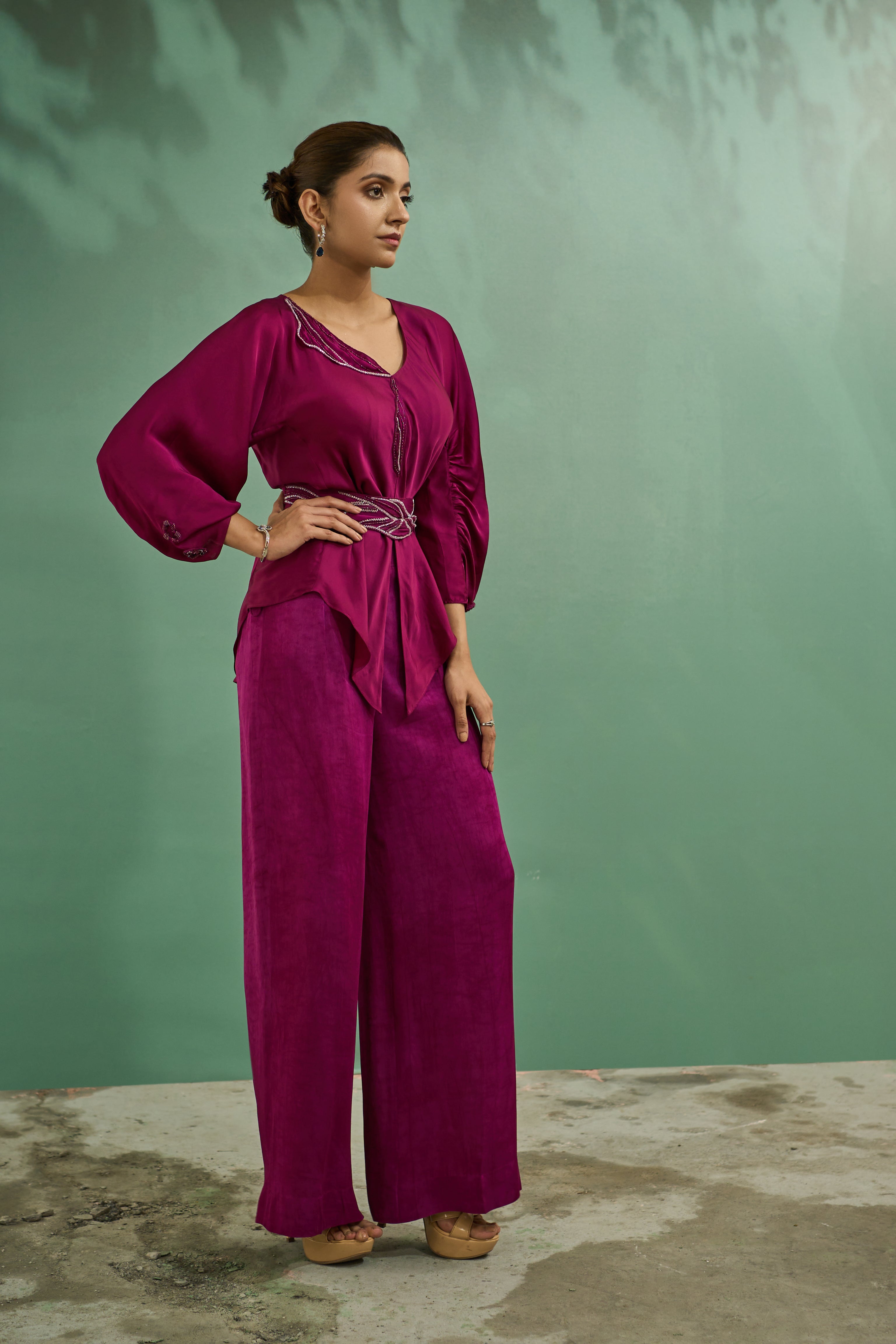 Plum Pink Co-Ord Set