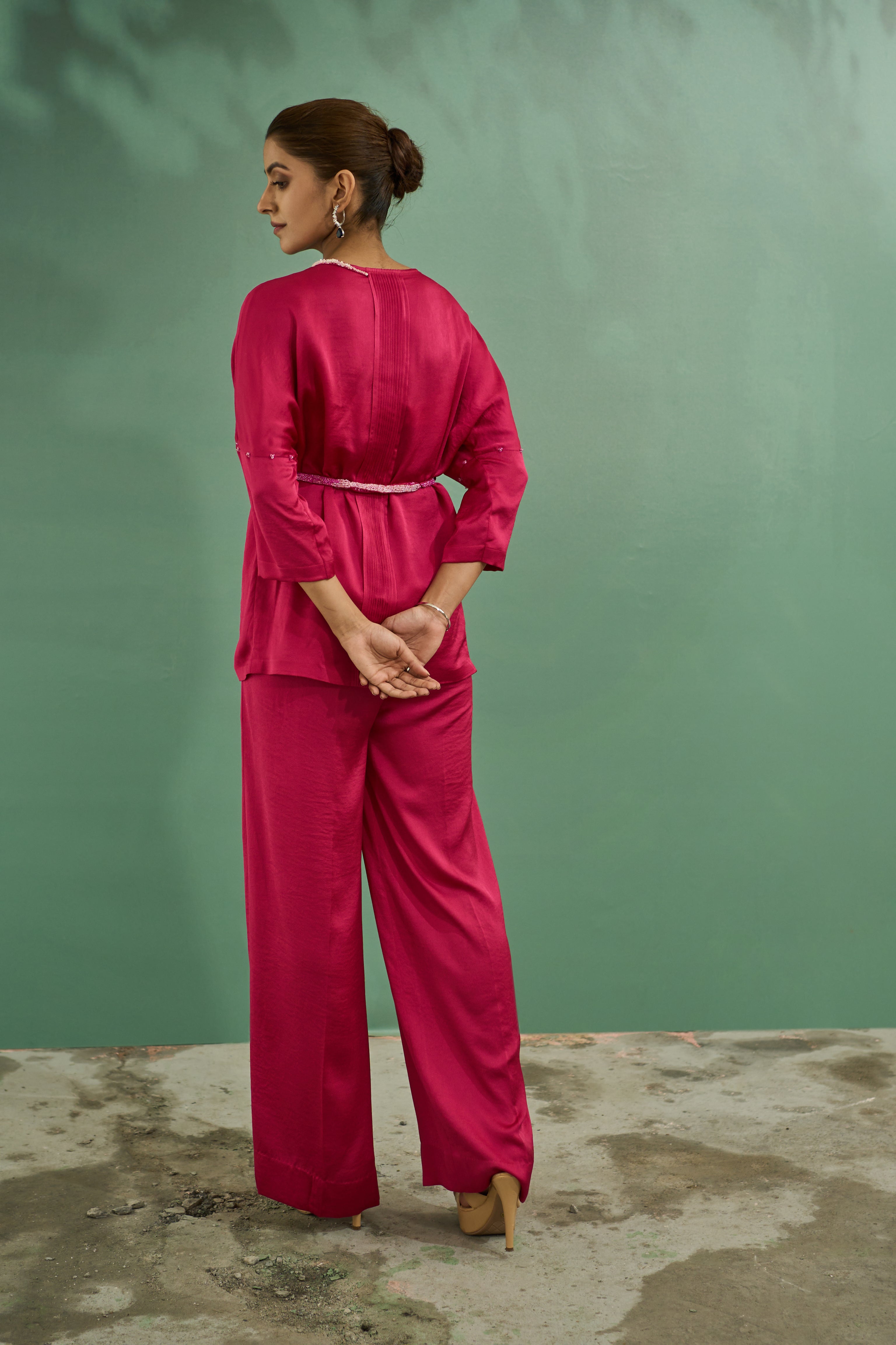 Fuchsia Pink Co-Ord Set