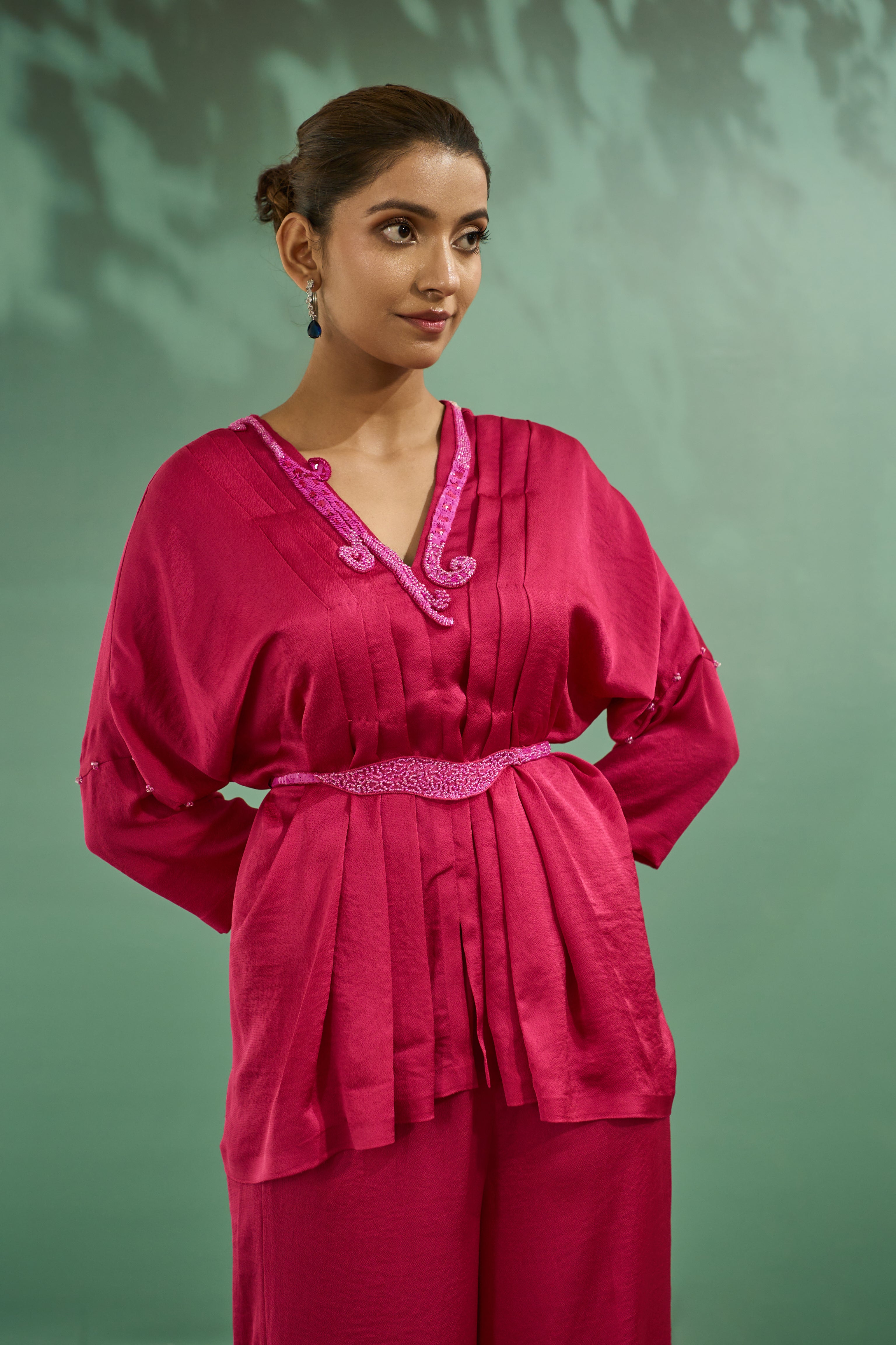 Fuchsia Pink Co-Ord Set