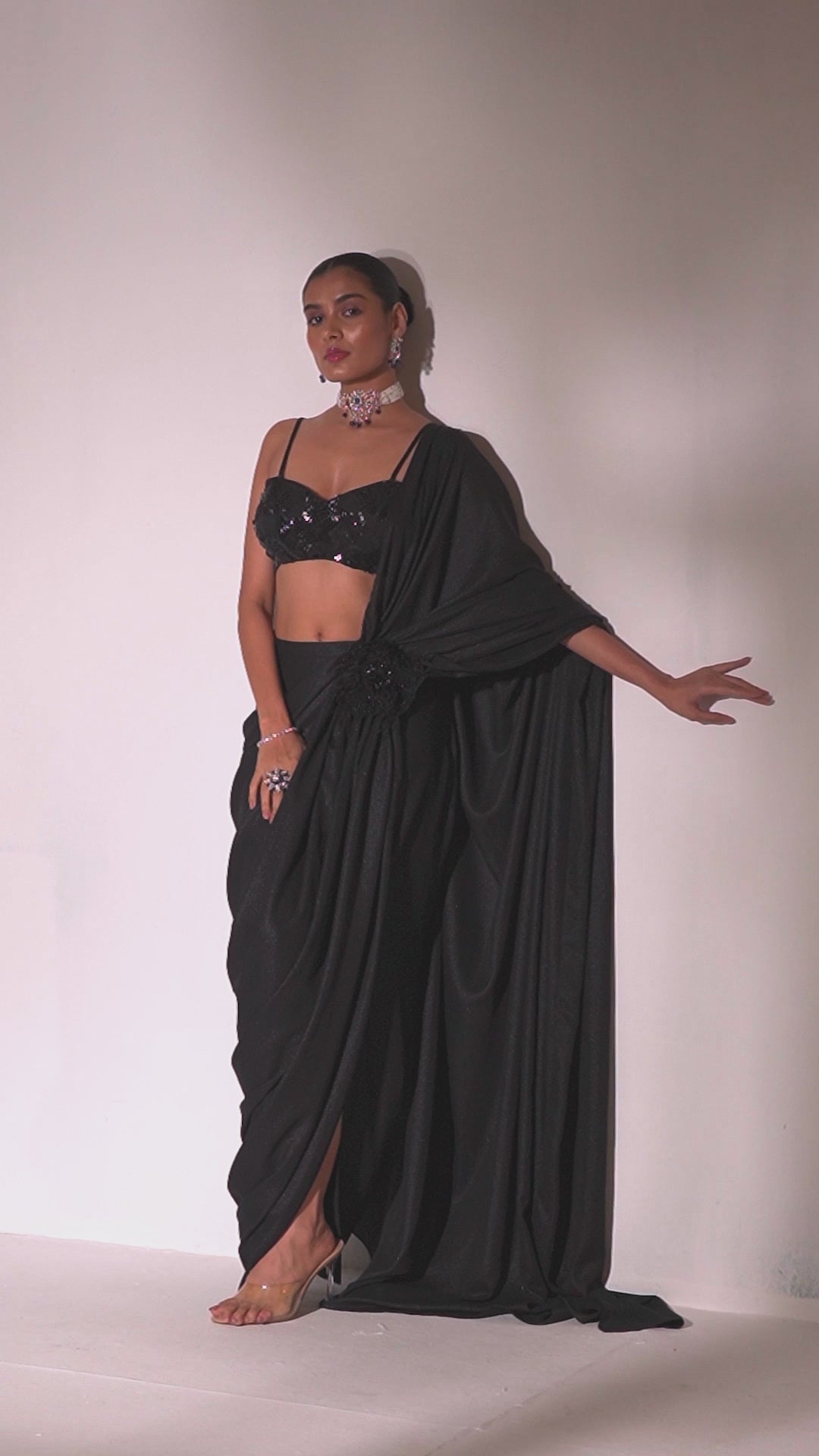 Fuss Free Pre Stitched Drape Saree