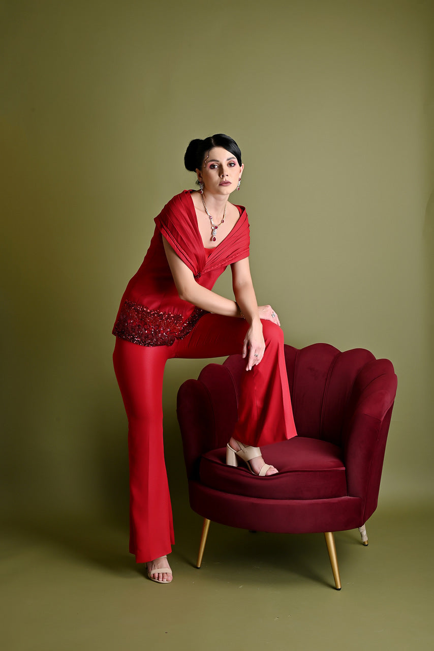 Ombre Scarlet co ord set