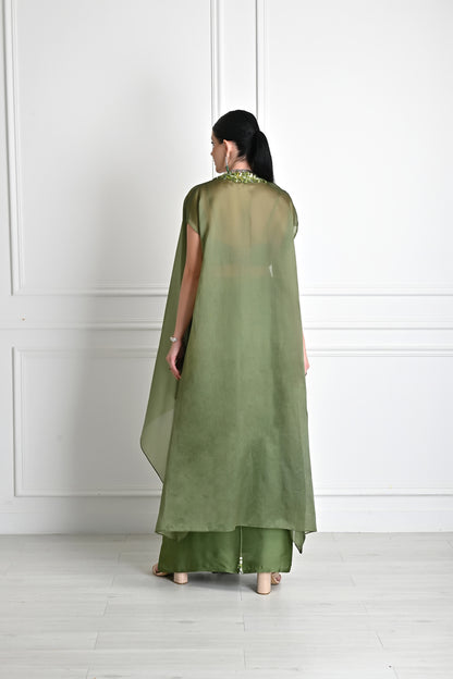 Mallika in Cedar green 3- piece set