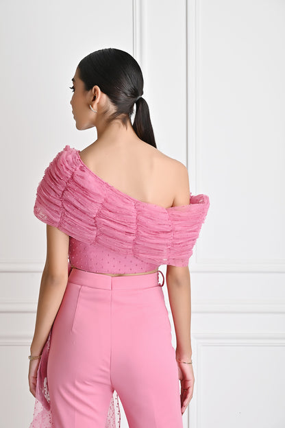Kayjay in Candy Pink Co-ord 2
