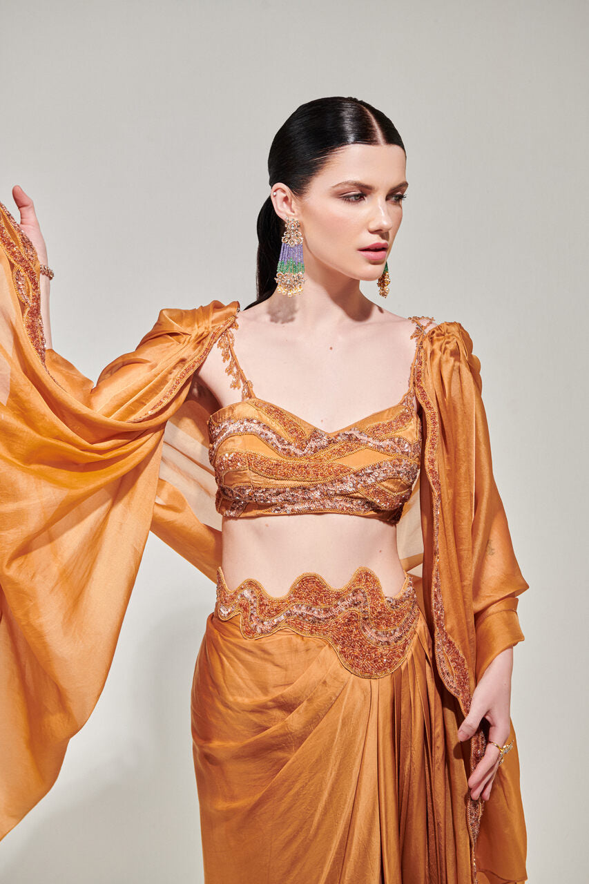 Honey mustard cape set