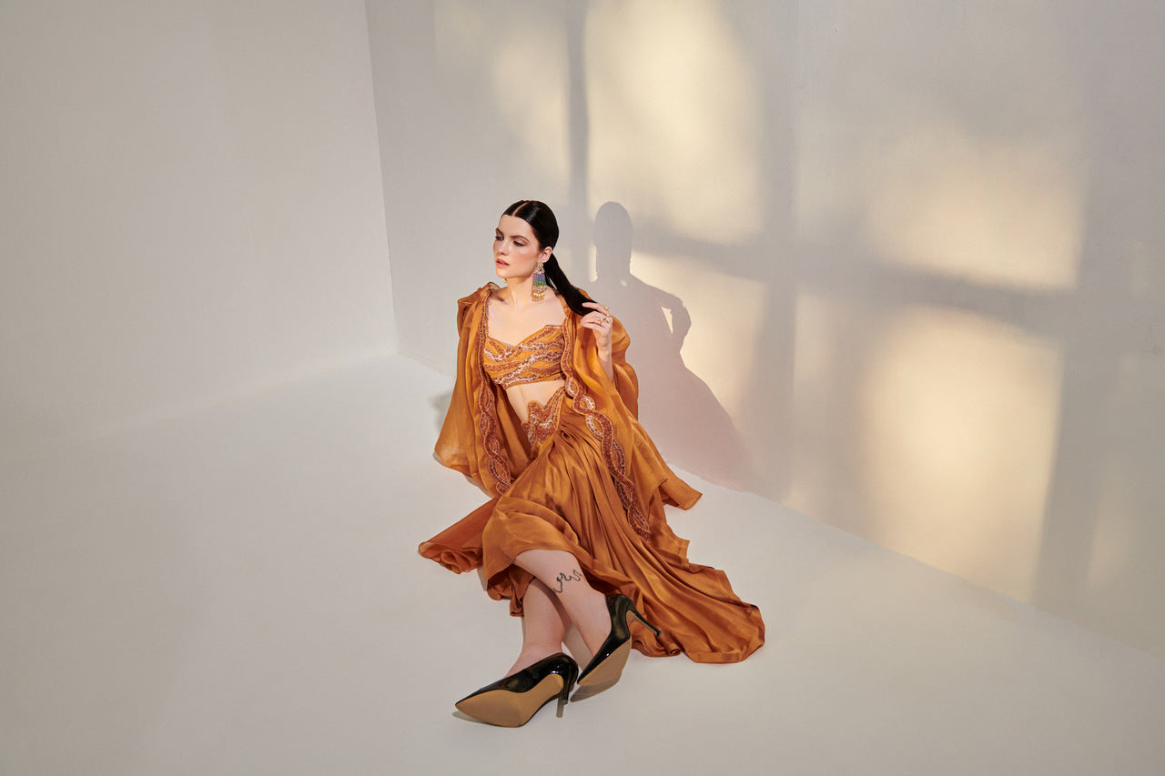 Honey mustard cape set