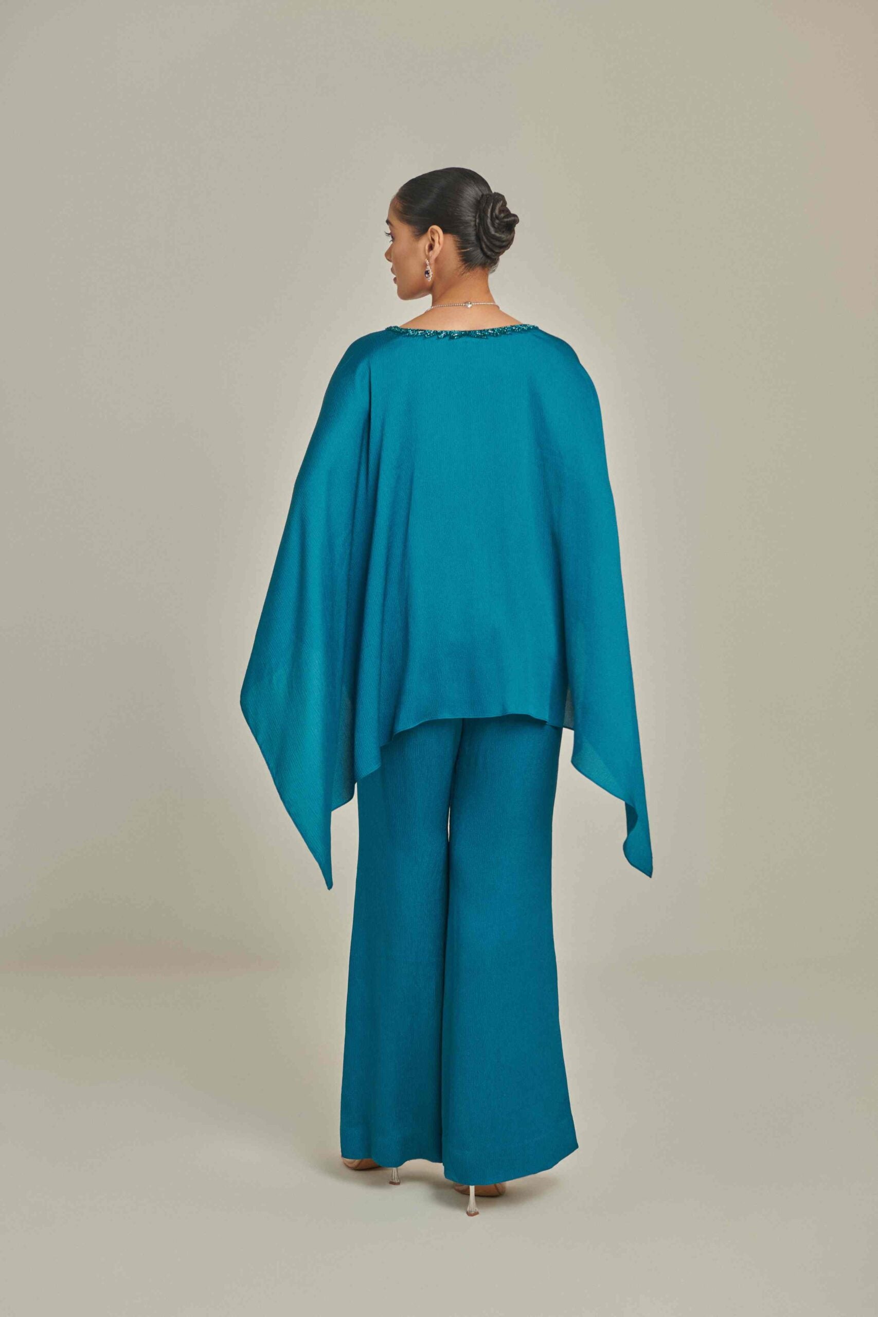 TEAL KAFTAN CO ORD