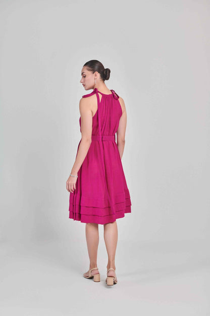 HOT PINK DRESS