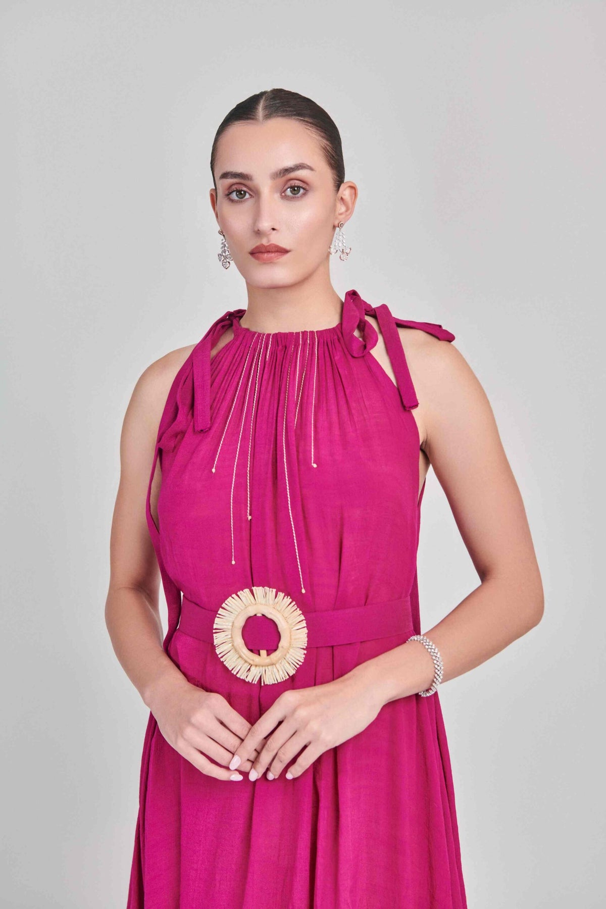 HOT PINK DRESS