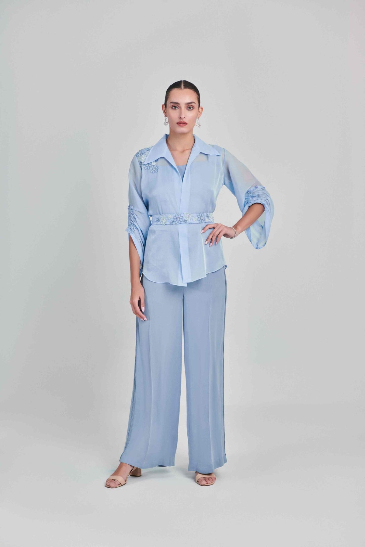 SOFT BLUE CO ORD SET